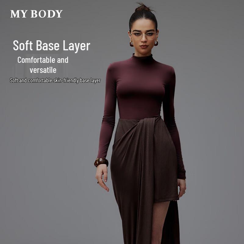 

Женский универсальный легкий термобазовый слой Mybody со стойкой