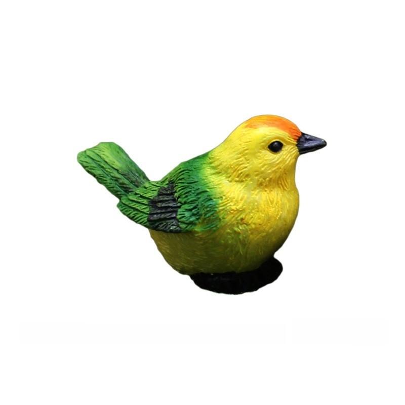 

Набор смоляных фигурок птиц с птичьими гнездами для свадебных и праздничных украшений Green