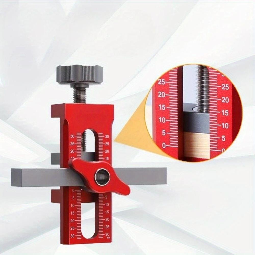 1PC Wardrobe Cabinet Door Panel and Rebounder Punched Mounting Jig Woodworking 10mm Doweling Drilling Guide Locator Installing Clip