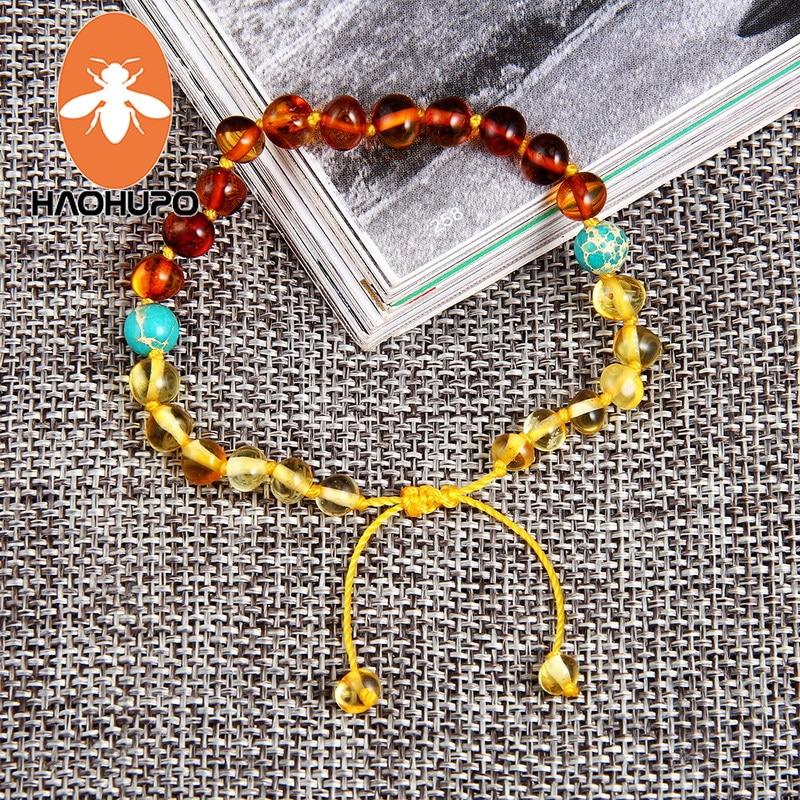 10 Color Baby Adult Amber Bracelet Anklet Natural Amethyst Gems 100 %Genuine Original Adjustable Jewelry