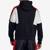 Nike Sportswear NSW Reversible Splicing Contrast Color Full-Zip Hooded Windbreaker Jacket Men's Black AQ2066-010