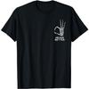 Never Better OK Sign Skeleton Hand Funny Halloween for Women Men, Unisex T-Shirt