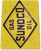 Unoopler TIN Sign Gas Oil Metal Parts Service Auto Shop Garage A