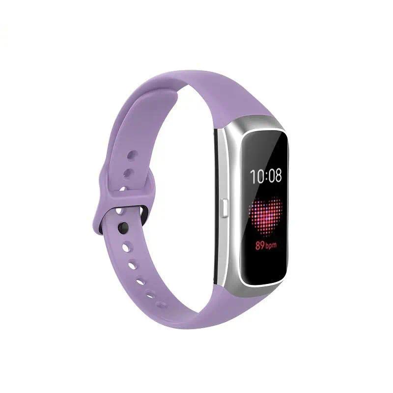 

Ремінець For Samsung Galaxy Fit SM-R370 Розумний м який силіконовий браслет Ремінець Спортивний годинник ремінці For Galaxy Fit R370 Galaxy Fit R370 фіолетовий