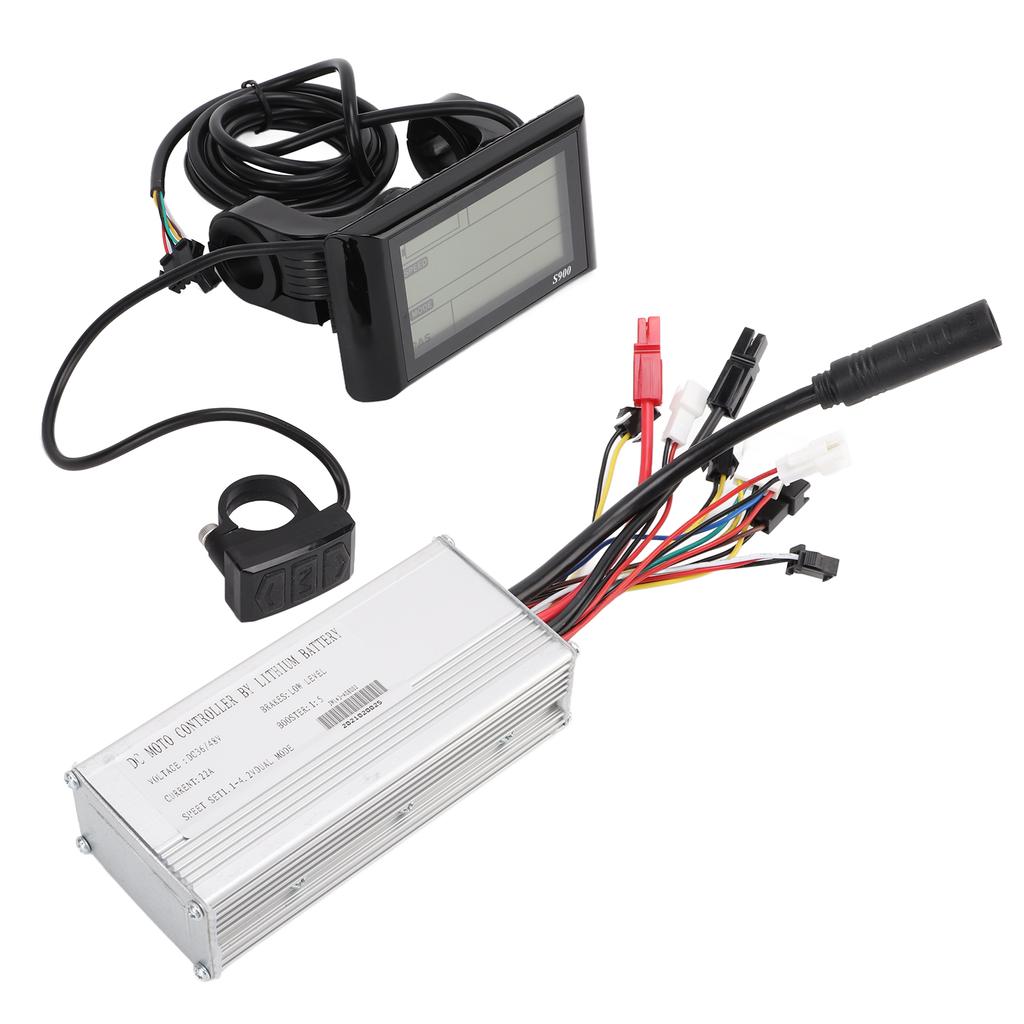 Electric Bicycle Modification Kit Controller Display Thumb Throttle Power Pedal Assist Sensor Kit for 36V 48V 500W Motor