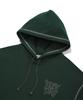 Stitch Lettering Hoodie Green