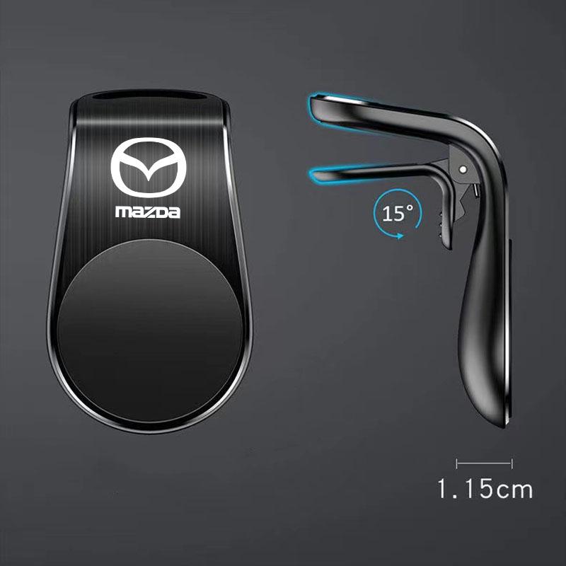 Magnetic Car Phone Holder Universal Air Vent Car Phone Mounts Cellphone GPS for Mazda 3 bk bl 323 Axela Atenza CX-3 CX-4 CX5 vf2