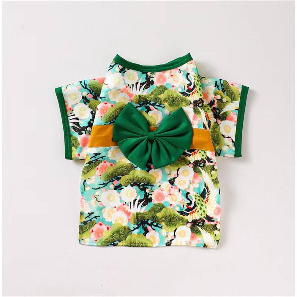 Abbigliamento Gatto Sphynx Retrò Giapponese per Gatti Gotas Stampa Fiore di Ciliegio Kimono per Animali Domestici Costume Chinchilla Persiano mascotas Vestiti