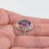 Natural Amethyst Ring, 925 Sterling Silver Ring, Oval Designer Ring, February Birthstone Promise Ring, Handmade Ring