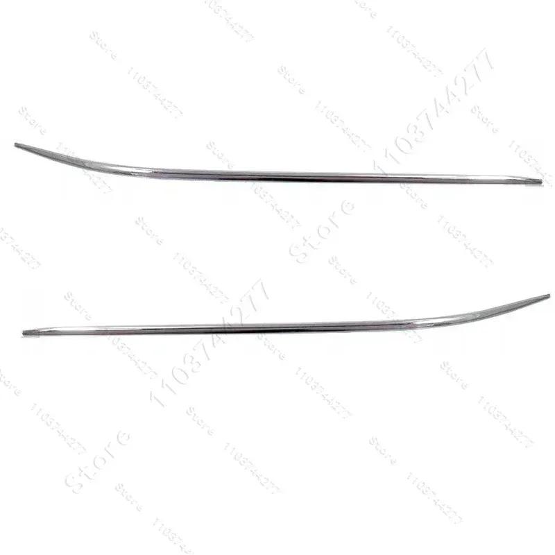 Pentru 2003-2006 Mercedes-Benz CLK320, CLK500, CLK55 AMG, C55 AMG W209 W203 Bandă Decorativă Cromată pentru Bara de Protecție 2098850321 2098850421