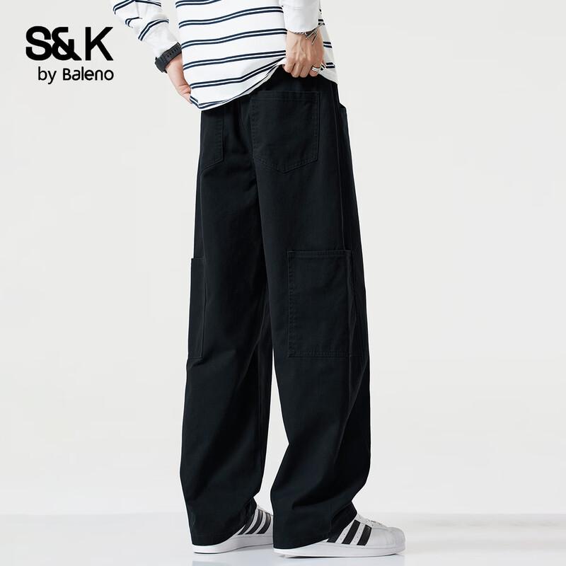 Baleno S&K Series Retro Multi-Pocket Men s Casual Pants 3XL