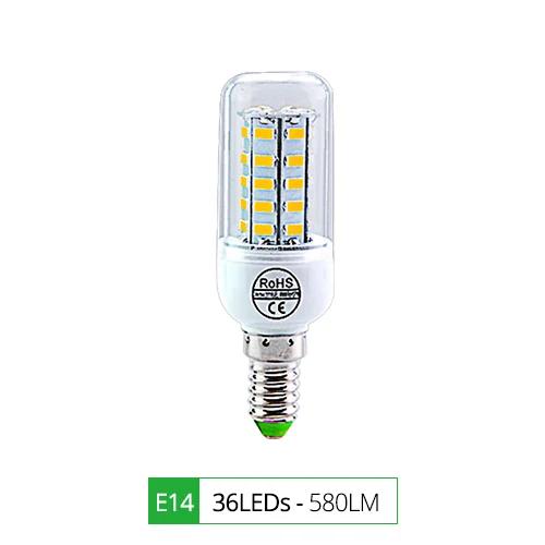Corn LED Lamp 220V E14 E27 Bulb Lamp Strong Light 2700K 6500K Corn Bulb Light 2835SMD 360 Beam Angle Replace Halogen Lighting