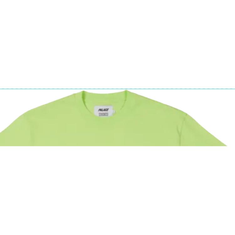 Palace X Pezlondon Collaboration Pez Pezman T-Shirt Cartoon Graphic Print Crew Neck Short Sleeve T-Shirt Unisex Tops Green P21TS126