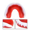 Professional Mouth Guard Teeth Protector Gum Shield Karate Boxing Protection Tool Red White