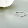 Anello Aperto Super Flash di Lusso per Donna, Con un Design di Nicchia e uno Stile Cool Anello per Dito Indice, Regolabile con un Feeling di Alta Gamma