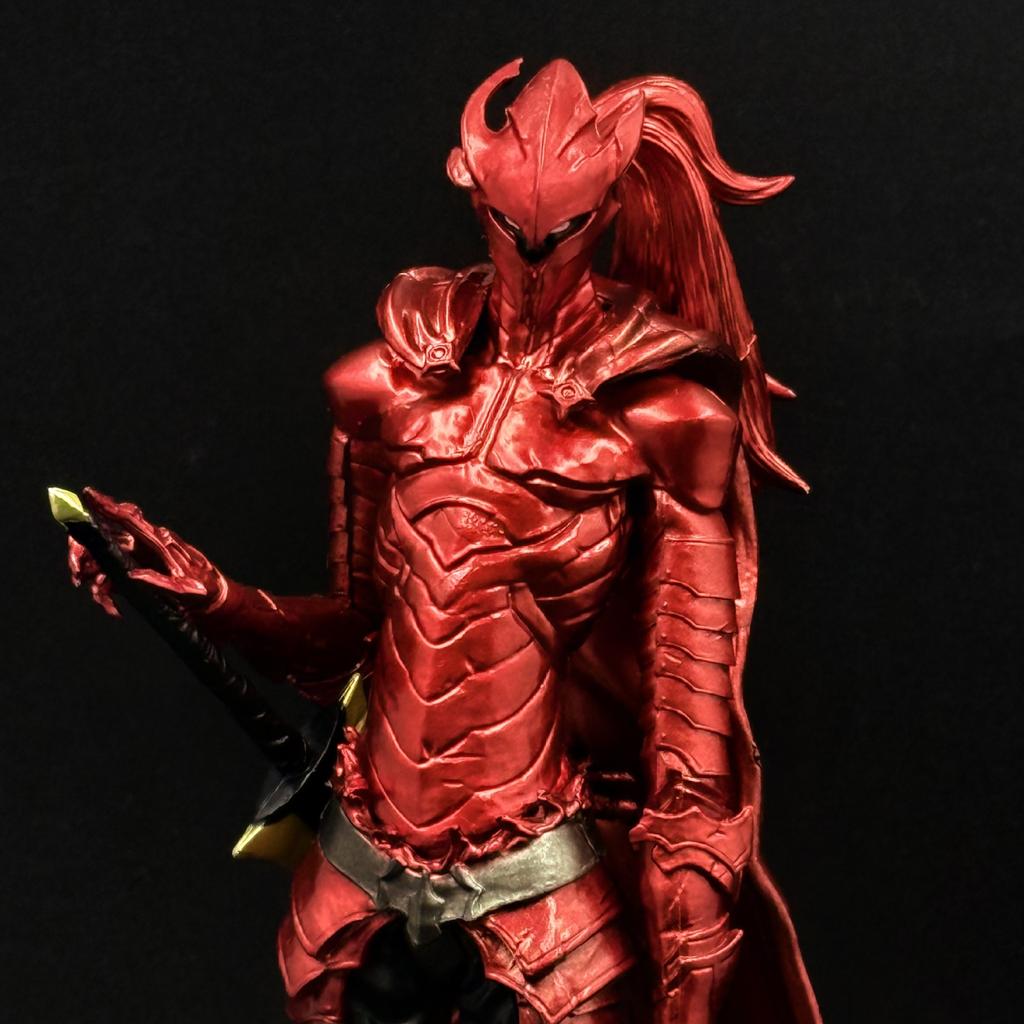 I Alone Upgraded the Knight Commander Yagliet Scarlet Knight Shadow Knight Figure Mold Ornament