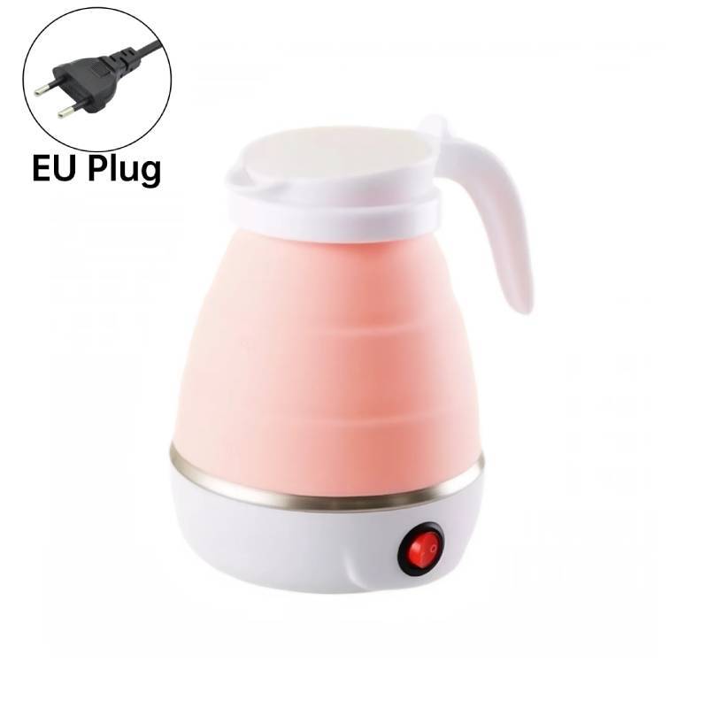 Collapsible Electric Kettle Portable Water Boiler For Travel Camping Caravan Boat Hiking Business Trip Home Use