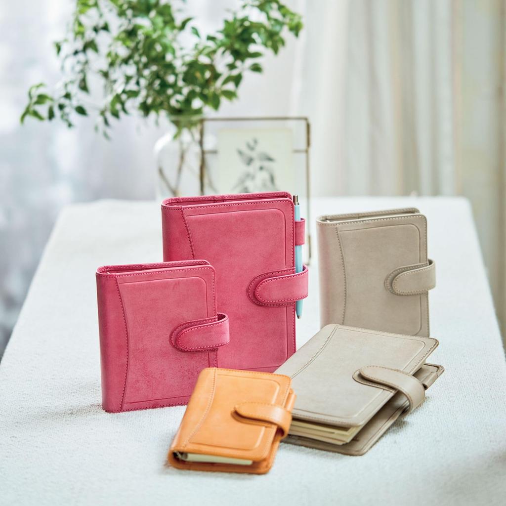 Raymay Fujii Da Vinci Roroma Classic Roroma Haczyk Edycja Limitowana Rozmiar Kieszonkowy Pierścień 20mm Prawdziwa Skóra Żółty DP1413Y