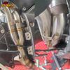 Slip On For Yamaha YZF R1 2009 - 2014 Motorcycle Exhaust Escape System Motocross Modified Mid Link Pipe Connect Original Muffler