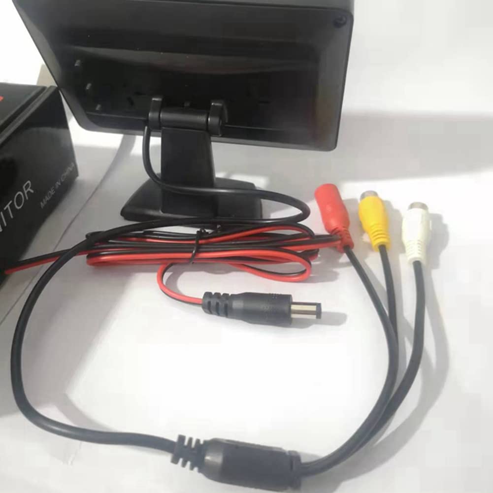 Buerjia Zadní kamera Širokoúhlý 4,3" TFT LCD displej