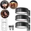 1/2/3Pcs Rechargeable Wireless Picture Light Wall Mounted LED Wall Lamp  Bedroom