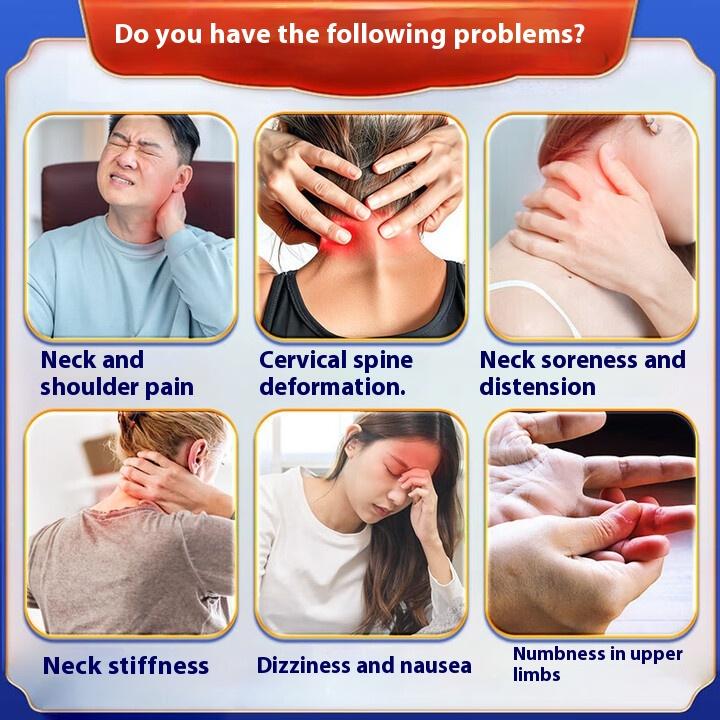 Cervical spine sticker, special plaster for cervical spondylosis, neck compression nerves, dizziness,  numbness, neck and shoulder pain,, hot compress