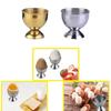 Elegant Stainless Steel Eggs Cups for Dining Table Display for Hard Boiled Eggs for Cooking Enthusiasts Boiled Eggs