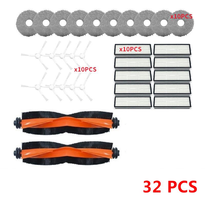 For Xiaomi Mi B101CN Vacuum Cleaner Replacement Spare Accessories Parts Main Side Brush Hepa Filter Robot Mop Cloth