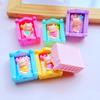 6pcs New Mixed Cute Mini Simulated Crib Flat Back Cabochon Crafts Clothing DIY Scrapbooking Accessories