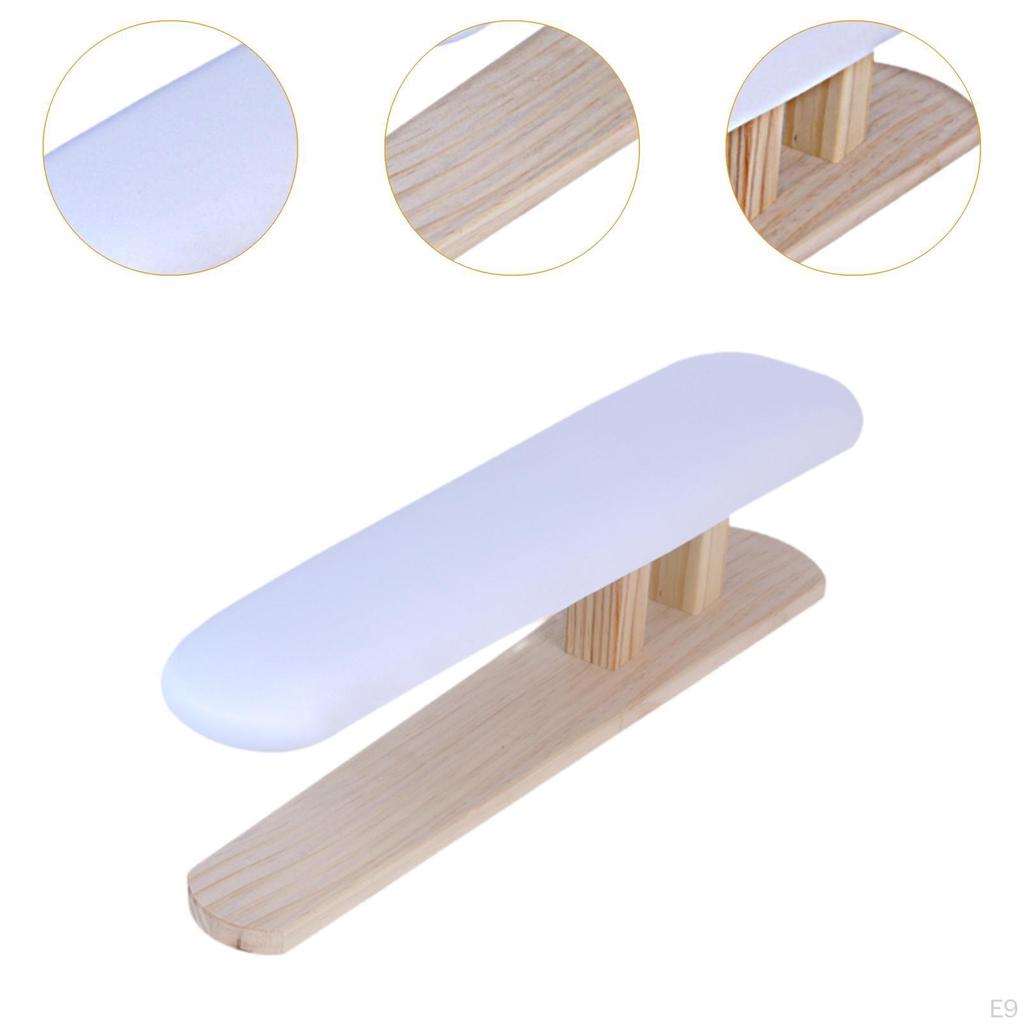 Mini Bügelbrett Bügeleisen Elastische Kante Kompakte Holzbasis Hocker für Zuhause Waschküche