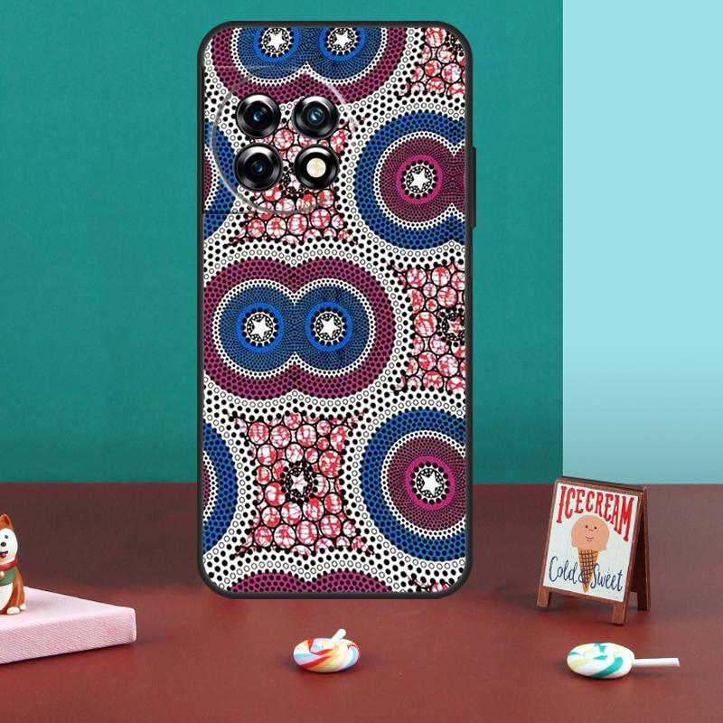 

African Wax Print For OnePlus 15 13 12 11 10 13T 10T 10R 12R 13R Case For OnePlus Nord 5 CE 3 2 4 Lite N20 N30 OnePlus Nord N20