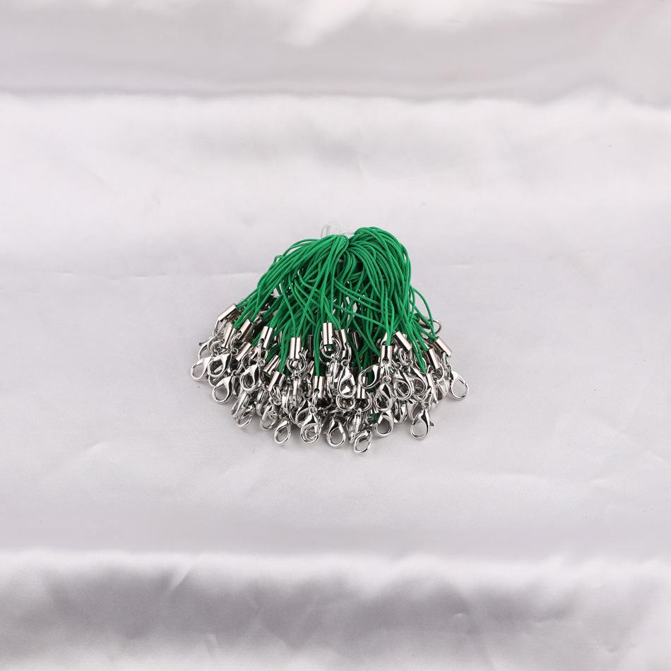 Multicolor Lobster Clasp Mobile Phone Lanyard - DIY Handmade Rope for Jewelry Accessories