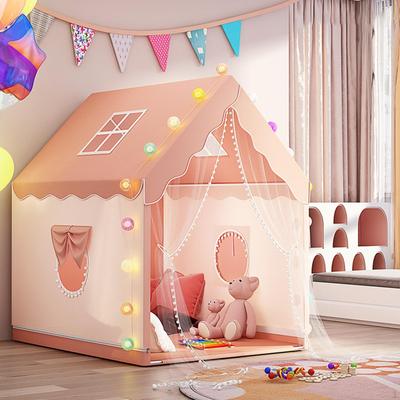 Tente de jeu pour enfants, maison pour enfants pour garçons et filles, château de princesse pliable, maison de jeu intérieure