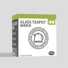 Mengtin Glass Teapot Heat-Resistant Large Capacity Herbal Tea Pot 304 Stainless Steel Filter 1900ml