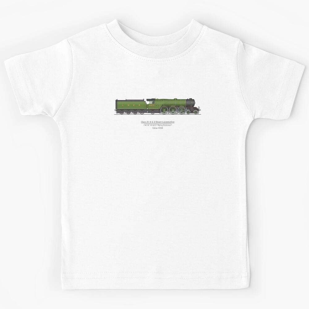 Flying Scotsman Circa 1930 Kids T-Shirt 170
