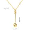 4 Colors Spoon Necklace  Spice Spoon Necklace Adjustable Spoon Pendant