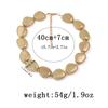 European American Light Luxury Simple Colorful Beaded Necklace High Grade Multi Layer Stackable Retro Literary Jewelry For Women