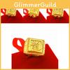 And Durable Stylish Gold Plated Ring For Men With Eyecatching Dragon Motif