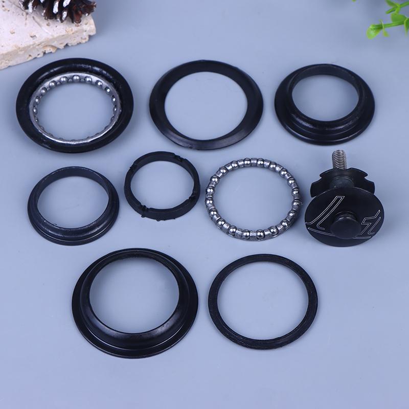 44mm 1 1/8" Bike Fork Bike Parts Road Bike Black Alloy Bike Threadless Headset Head-Tube Bike External Headset Parts
