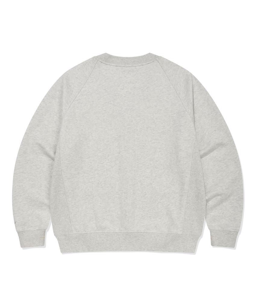 Wacky Willy V-Neck Cardigan Light Gray