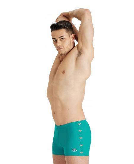 aM6886 ARENA ICONS TEAM SHORT D5 SWIMSUIT UK34 M