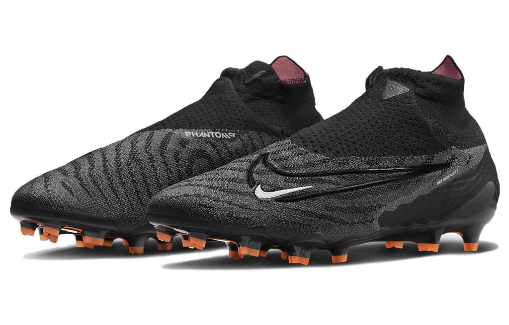 Nike Gripknit Phantom Gx Elite Dynamic Fit Fg Czarne Ciemnoszare Dymne Całkowicie Pomarańczowe DC9969-010