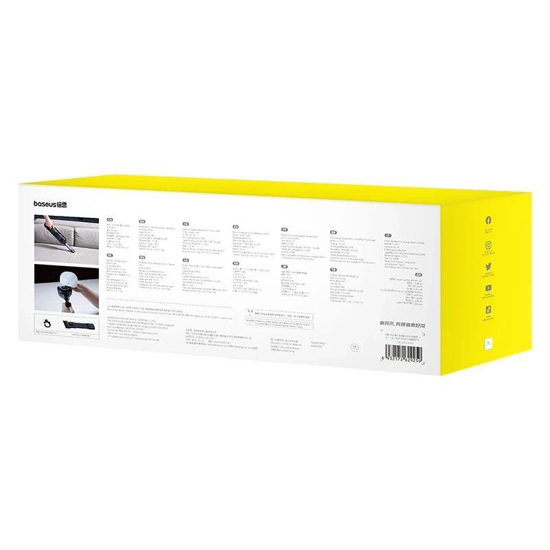 Bezprzewodowy Odkurzacz Baseus Ap01 5000Pa (Czarny)