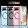 Magsafe Matte Phone Case For Google Pixel 9 9 Pro 9 Pro XL 9a Protective Case Magnetic Wireless Charging Shockproof Back Cover