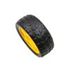 Magnetic DC Electric Motor Yellow Dual Shaft Gear Motor TT Motor Tire Wheel  Arduino Smart Car