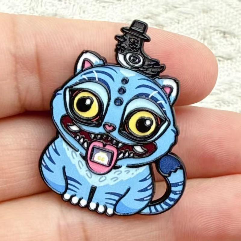 1/4 Pcs K- Enamel Brooches  Girl Group Collection Lapel Pin Cute Clothing Backpack Badge Decor Gift For Fans