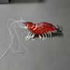 1PCS Glow Horizontal Egi Set 8cm Realistic Shrimp Fishing Lure Luminous Squid Catching Bait for Sea Anglers
