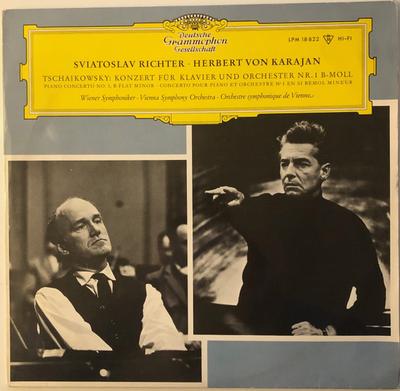 Disque vinyle PYOTR ILYICH TCHAIKOVSKY / SVIATOSL - Concerto pour piano et orchestre N LPM18822 Deutsche Grammo Allemagne Classique Occasion
