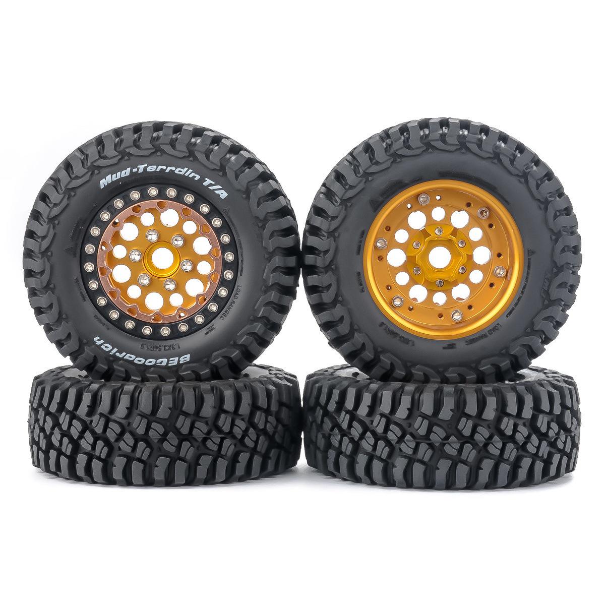 

Upgraded Wear-Resistant 1.9 Inch Tires for RC Remote Control Cars (90mm Diameter)