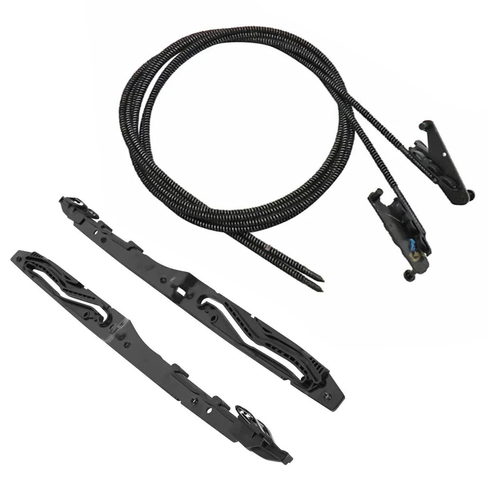 4Pcs Sunroof Glass Cables+Track Assembly For Ford F150 15-20 For F250 F350 F450 17-19 Sunroof Window Wire And Rail Kit